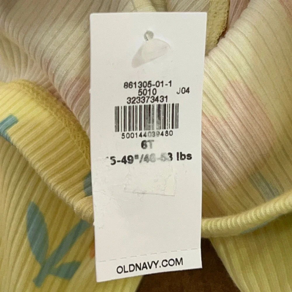 Old Navy Girls 6T Multi Checkered Floral Flare Legging Pants Lot NWT